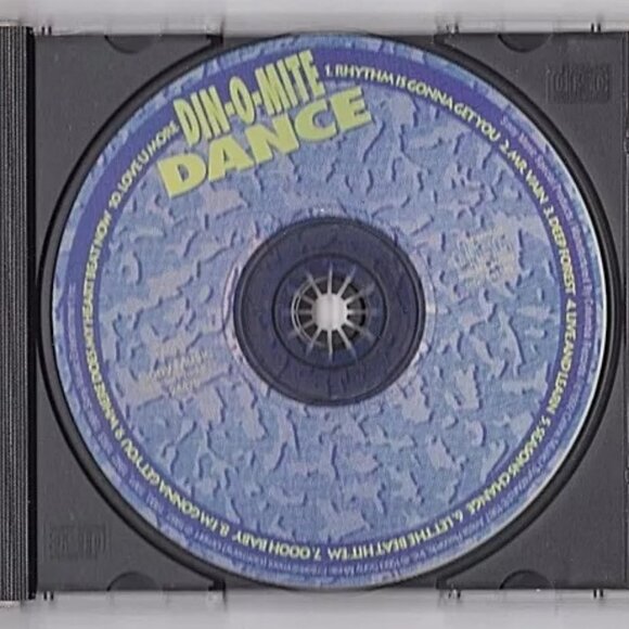 Din-o-mite Dance Audio CD Vtg 1994 Promo Item from Ocean Spray Collectible Music - Picture 4 of 6